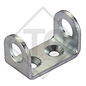 WINTERHOFF Mounting bracket tailgate hinge type BSCHG 10-17-B no bolt