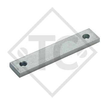Plate for mounting bracket tailgate hinge type BSCHG 40-A, packing unit 60 units
