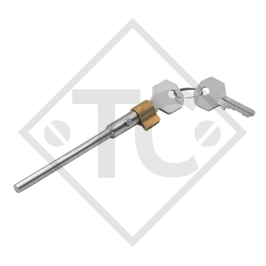 Compact barrel lock 245737 - Trailer Center Discount GmbH
