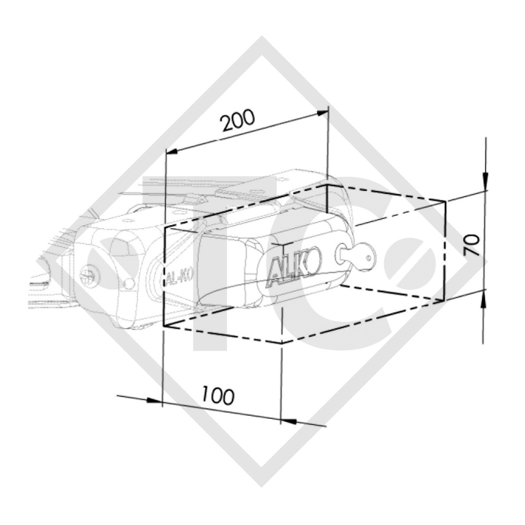 Sistema antirrobo Safety Compact, contiene 2 ud.