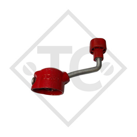 Manivela suelta para rueda jockey