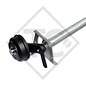 Braked axle SWING 1700kg axle type SCB 1605, 46.29.368.913, 4013665