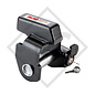 Safety Premium coupling head security device AKS 3004 with drawbar 50mm, simultaneous locking