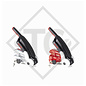 Safety Plus coupling head security device AK 160 with drawbar 50mm, SCM