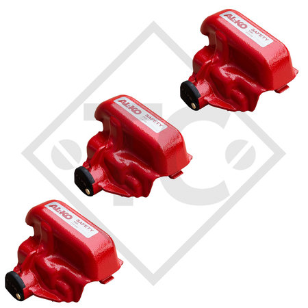 Safety Plus coupling head security device AKS three-pack 3004, Sweden
