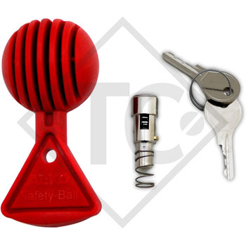 Lock barrel Plus with Safety-Ball, simultaneous locking