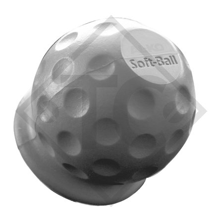 Soft-Ball, white aluminium, without packaging