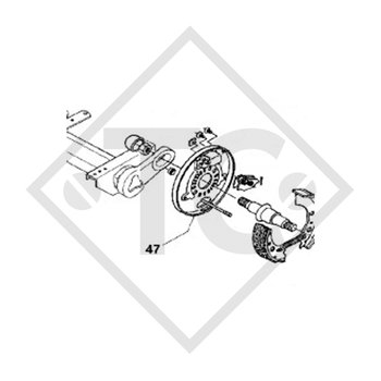 Brake shield links + right