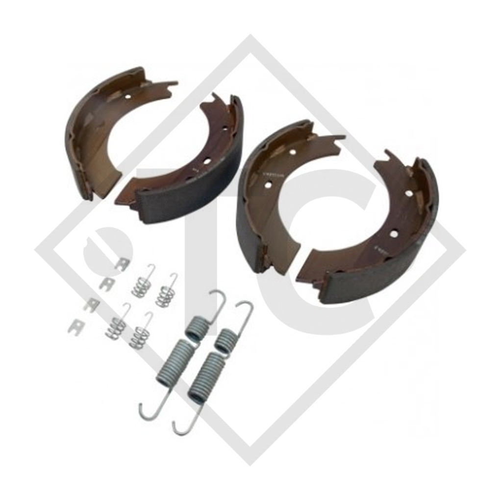 Brake shoe kit for wheel brake type 3060 / 3061, brake size 300x60mm, for one axle