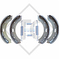 Bremsbacken-Set für Radbremse Typ S 3006-5 RASK und S 3006-6 RASK, Bremsengröße 300x60mm für eine Achse
