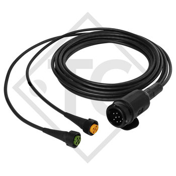 Connection cable 13-pin bayonet, main cable 5.0m