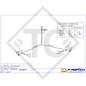 Cable de conexión con bayoneta de 7 polos, cable principal 4.0m, con 2 salidas conector 2 Conector