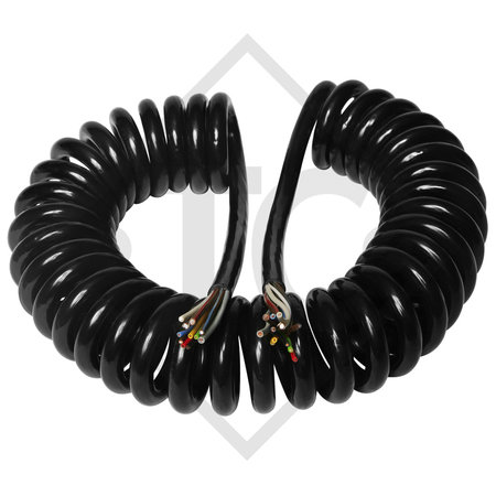 Cavo a spirale terminale aperto, lunghezza di lavoro 2.86m