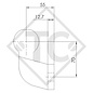 Boule d’attelage Ø 50 - DB67845 / 350