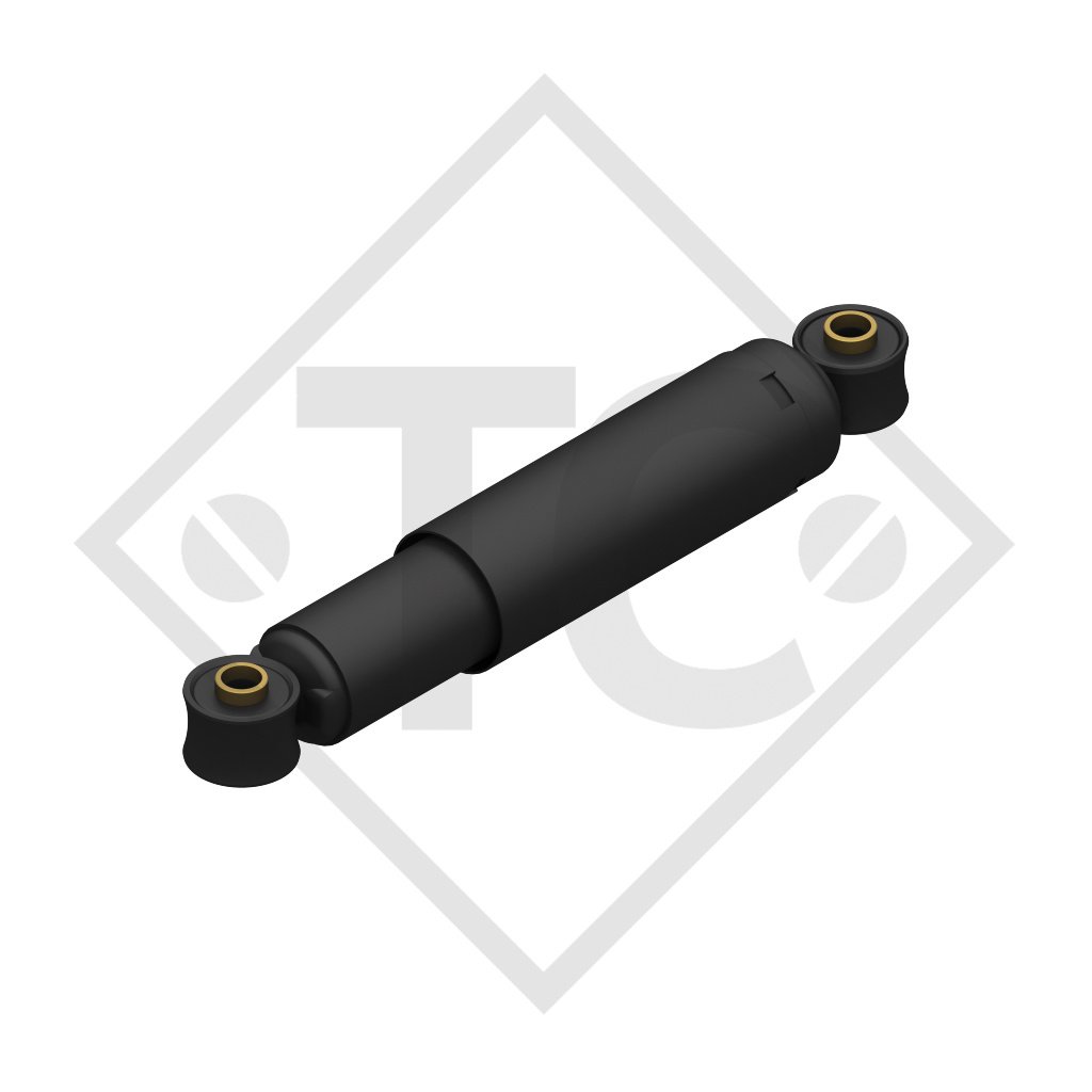 Axle shock absorber black, 228.747.00.05