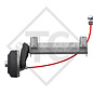 Braked half axles 1050kg axle type DBST 1054 (pair) 45.21.379.473 and 45.21.379.474