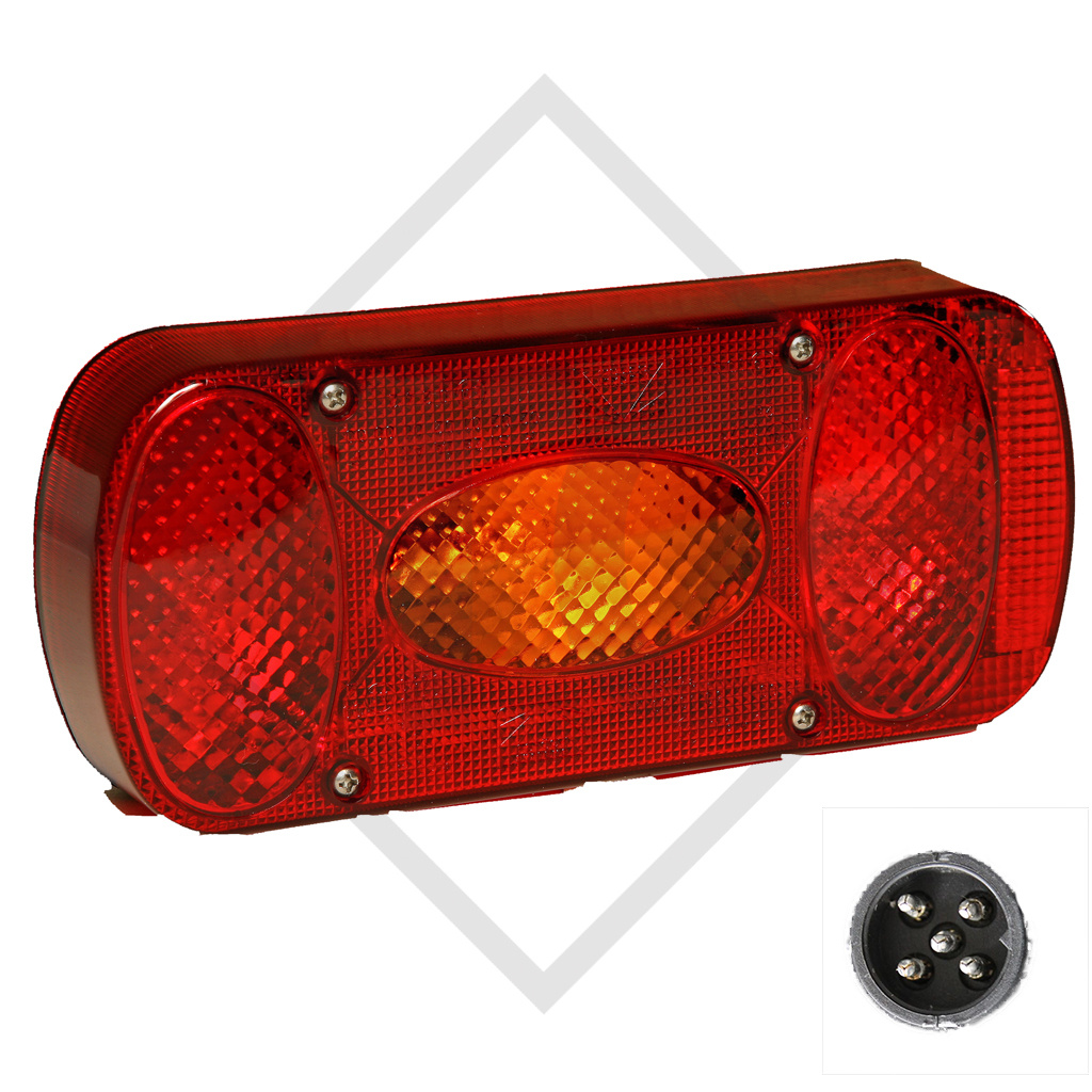 Tail light Midipoint 2, left 24-3000-007