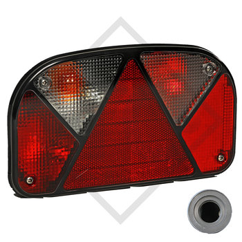 Tail light Multipoint 2 incl. illuminants, left 24-7000-157