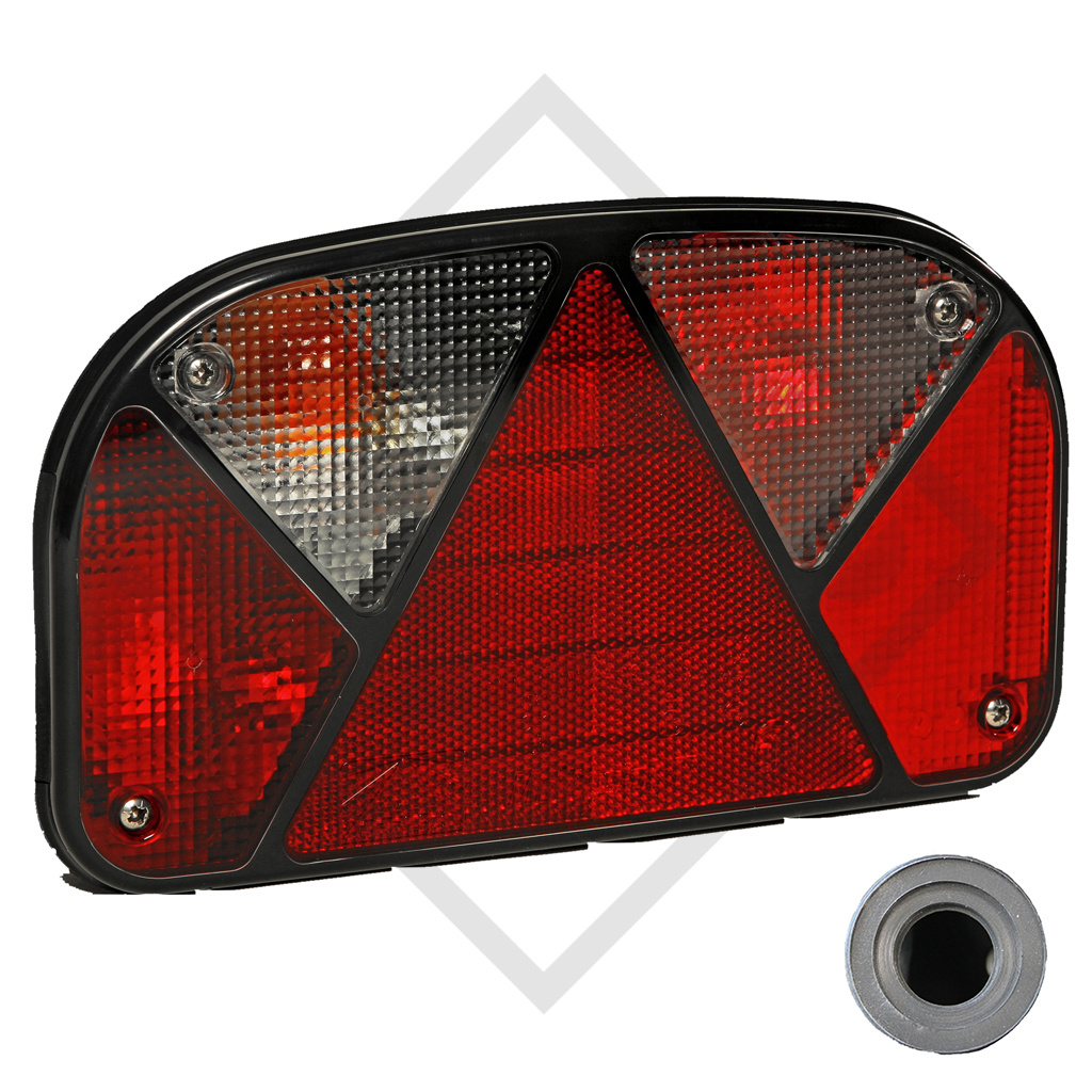 Tail light Multipoint 2 incl. illuminants, left 24-7000-357