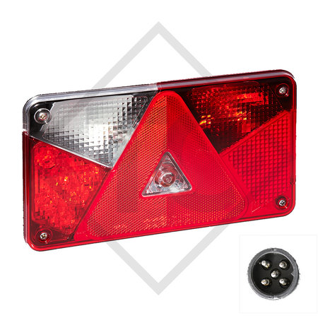 Tail light Multipoint 5 incl. illuminants, left 24-8510-007