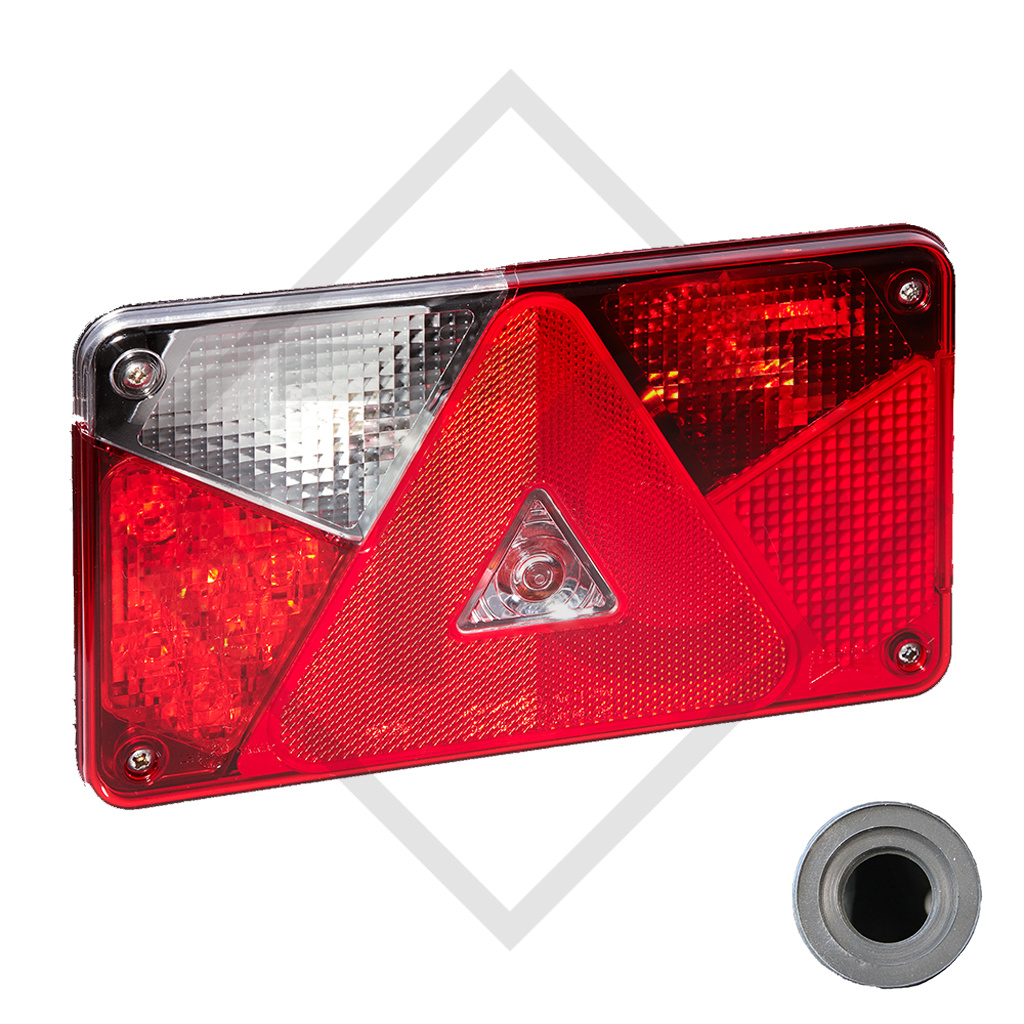 Tail light Multipoint 5 incl. illuminants, left 24-8500-157