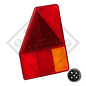 Tail light Earpoint 1 incl. illuminants, left 24-4006-007