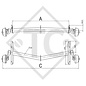 Achse gebremst 1500kg EURO Plus PLUS Achstyp DELTA SI-N 14-1