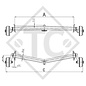 Achse gebremst 1600kg EURO Plus Achstyp DELTA SI-N 14-2, Fendt