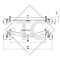 Achse gebremst 1000kg EURO1 Achstyp DELTA SI-N 10, DETHLEFFS