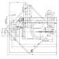 Braked half axles 1050kg axle type DBST 1054 (pair) 45.21.379.473 and 45.21.379.474