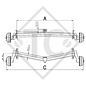 Achse gebremst 1000kg EURO Plus Achstyp DELTA SI-N 10, DETHLEFFS