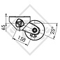 Achse gebremst 900kg EURO COMPACT Achstyp B 850-5, Sun Way S03163L