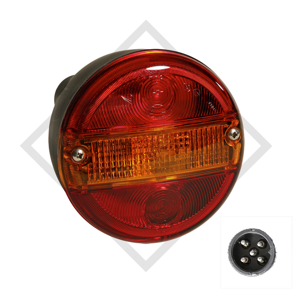 3-chamber tail light incl. illuminants 23-8200-507