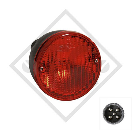 3-chamber tail light incl. illuminants 27-8000-517