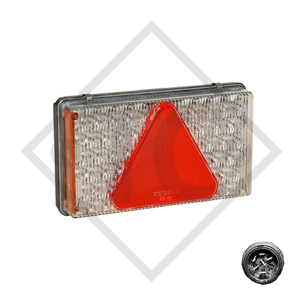 ASPÖCK Feu arrière Multipoint 5 Hybrid LED, droite 24-8754-507