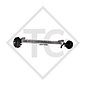 Braked axle SWING 1350kg axle type CB 1355, 46.25.379.196