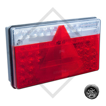 Feu arrière Multi LED 2 version plat, gauche 35-0201-037