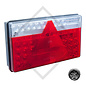 Tail light Multi LED 2 vers. flat, left 35-0201-047