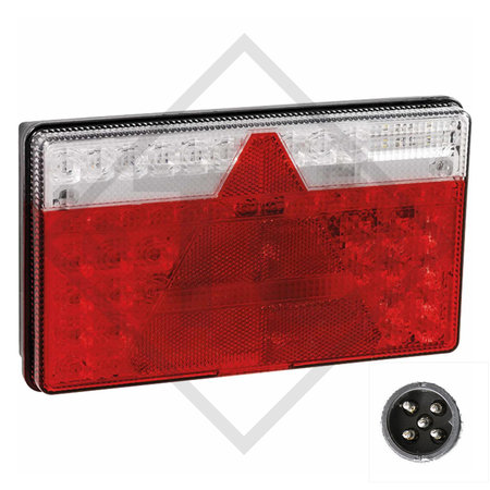 Tail light Multi LED 2 with numberplate light vers. deep, right 35-0204-067