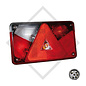 Tail light Multipoint 5 incl. illuminants, left 24-8550-007