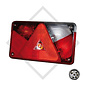 Tail light Multipoint 5 incl. illuminants, right 24-8750-007