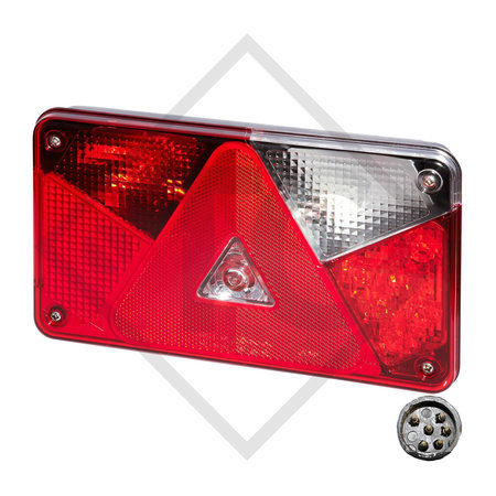 Tail light Multipoint 5 Hybrid LED, right 24-8754-507