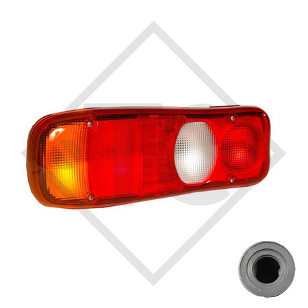 Tail light Eurofab incl. illuminants, left 25-8100-161