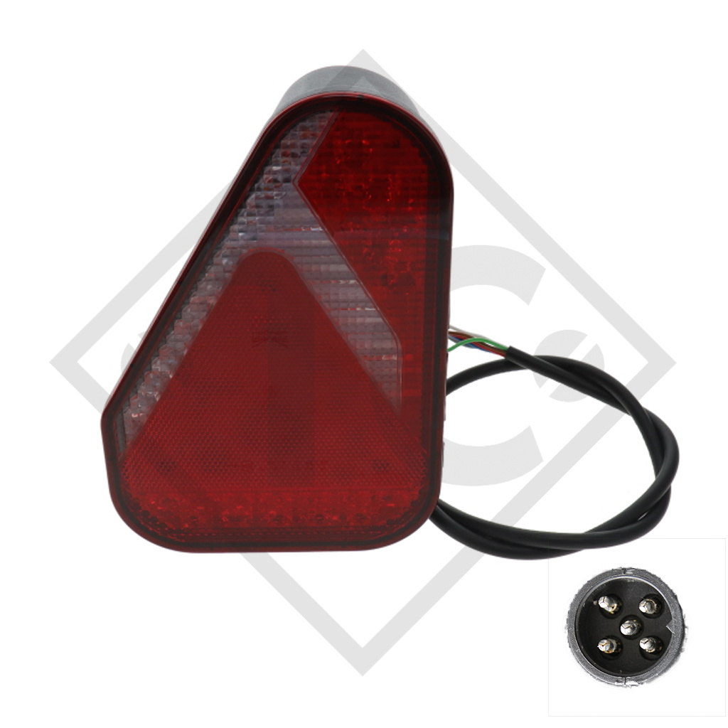 Tail light Earpoint LED 12 / 24V, left 35-0301-017