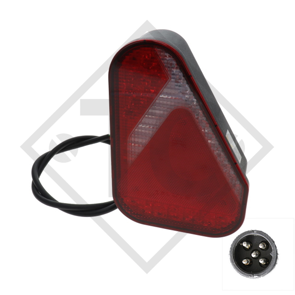 ASPÖCK Tail light Earpoint LED 12 / 24V, right 35-0302-017