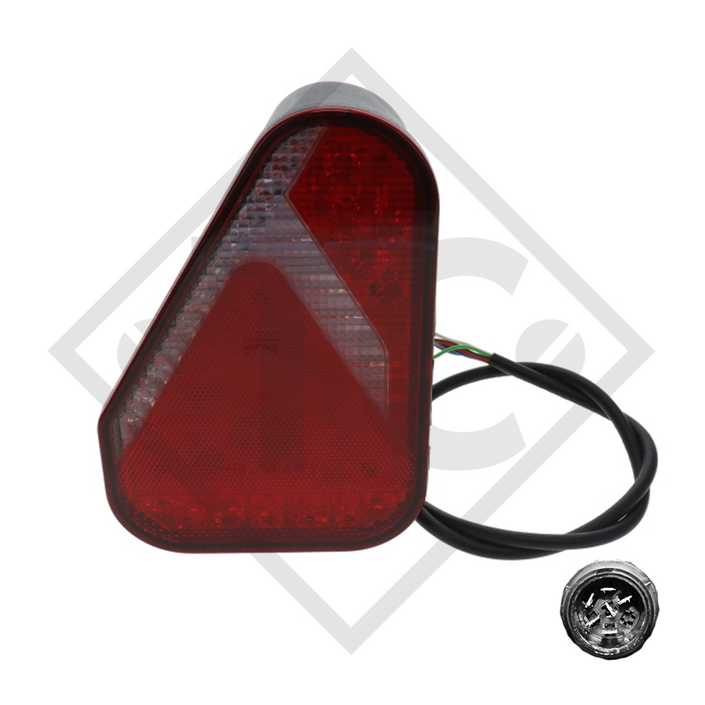 Feu arrière Earpoint LED 12 / 24V, gauche 35-0301-047