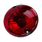 Luz trasera Roundpoint rojo en óptica de vidrio transparente 27-7500-007