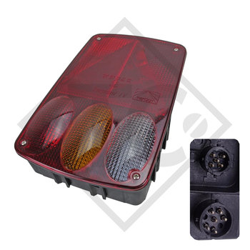 Tail light Earpoint 4 incl. illuminants, left 24-4755-007