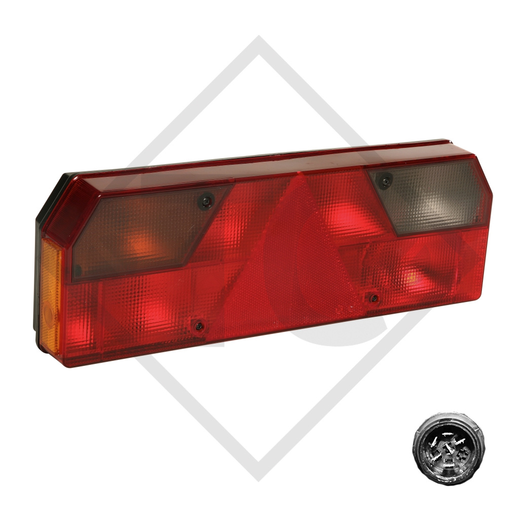 Tail light Europoint 1 incl. illuminants, left 25-5000-527