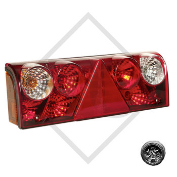 Tail light Europoint 2 incl. illuminants, left 25-6000-537